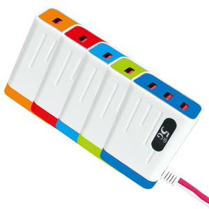 <strong>Factory</strong> Outlet Alligator Clip Charger with 3USB 12-24V DC <strong>Output</strong> Support Multiple <strong>Devices</strong> Charging at the Same Time - Product Image 5
