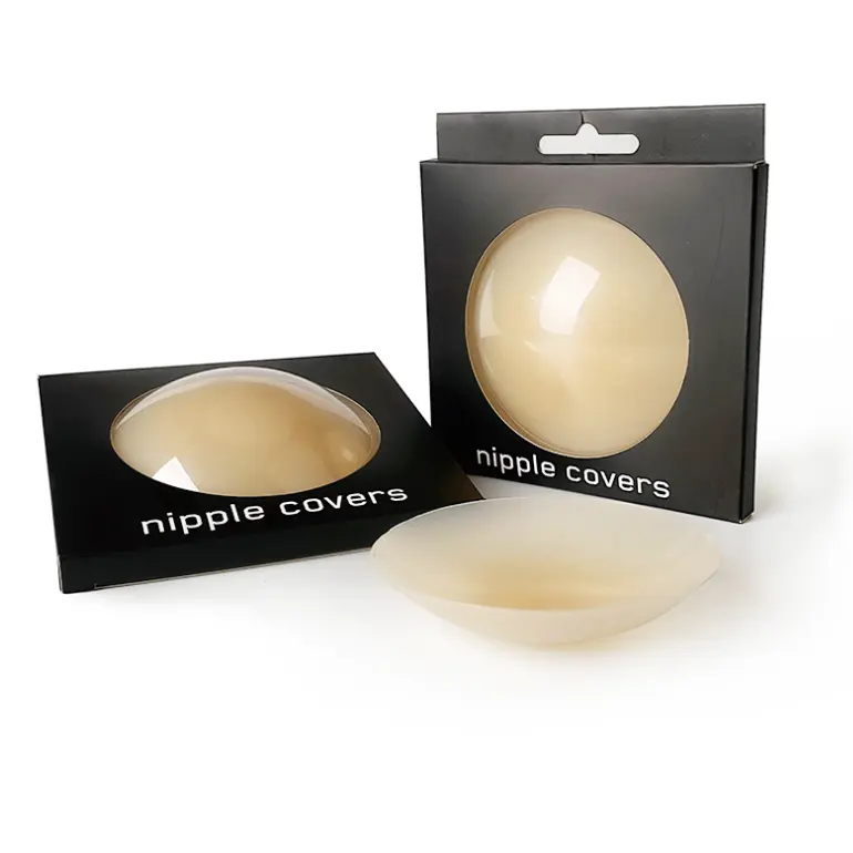 Recentes naturais removível backless strapless silicone peito sutiã pastéis mamilo capa borracha do silicone sutiã copos