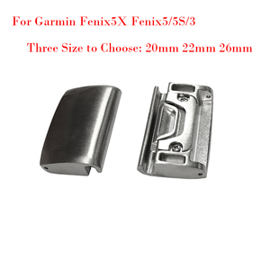 20 22 26 מ מ "מ כללי מתכת עבור מתאם עבור <span class=keywords><strong>garmin</strong></span> fenix5x/<span class=keywords><strong>fenix5</strong></span>/5S/3 כל הדגמים עבור חיבור אבזם מתאים מהיר