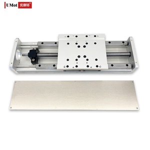 UMOT carga pesada 100kg carrera larga 100-2000mm Cnc guía lineal pórtico Robot Z eje rodillo guía lineal Manual/operación automática - Product Image 3