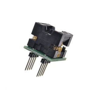 SOIC8 SOP8 a DIP8 Blue Wide-body 200mil Programador Adaptador Socket Módulos y kits electrónicos - Product Image 2