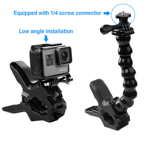 Suptig çeneleri Flex kelepçe dağı GoPro Hero için Gooseneck dağı DJI osmo Arlo eylem kamera. - Product Image 3
