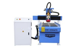 迷你diy数控路由器6090 atc 3轴3d数控雕刻机木雕铣床，带线性换刀器 - Product Image 2