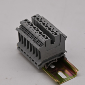 英国用UKK5-PV螺杆式Din导轨接线盒双杆触点，带接线连接器分配块 - Product Image 5