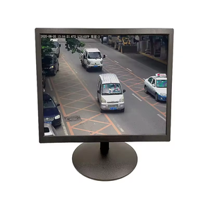 Monitor de ordenador de 17 pulgadas, pantalla LCD, entrada VGA, monitor de PC de escritorio de 17 pulgadas con altavoz