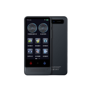 Traductor de voz de pantalla táctil 4,0 de idioma global M12 de alta eficiencia, dispositivo preciso con asistencia Ai para reuniones de negocios - Product Image 4