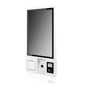 Self Service Station windows System Touch Screen Kiosk Interactive Payment Card Self Checkout Kiosk Stand with Printer - Product Image 3