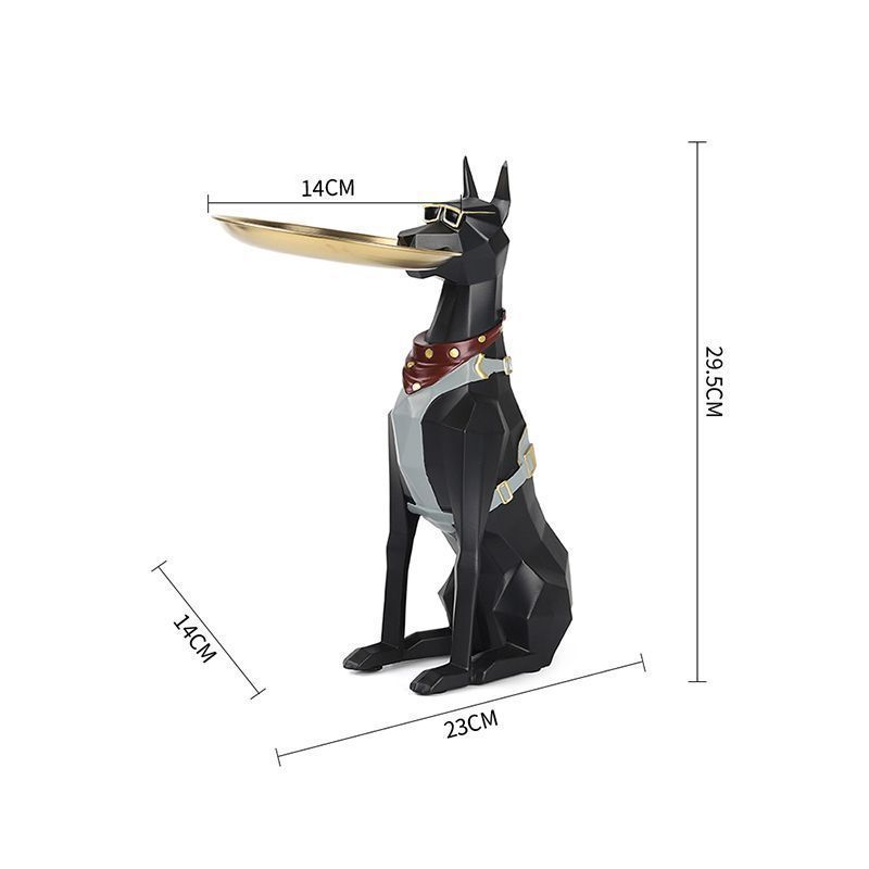 colorful Small Mini Black Cute Gentleman Dog 29