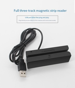USB Swipe Mini Credit Card <strong>Reader</strong> 3 Tracks Mini Smart Card <strong>Reader</strong> for POS System Cashier Registry Cash Register Quickbook - Product Image 4