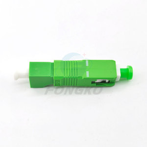 FONGKO LC/<strong>APC</strong> Female to SC/<strong>APC</strong> Male Single mode Simplex Fiber Optic Converter Hybrid Adapter - Product Image 3