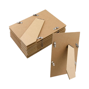 5 "x 7" MDF resim çerçevesi şövale geri fotoğraf için DIY masa karton arkaları cam çerçeveler için fotoğraflar fayans sanat - Product Image 6