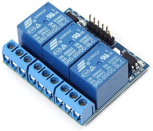 3 canales Módulo de relé con optoacoplador aislamiento Opto-aislado Compatible 3,3 V 5V señal relé de alta tensión - Product Image 4
