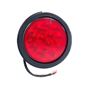 Yüksek kalite park lambaları 24V <span class=keywords><strong>4</strong></span> "yuvarlak led kuyruk lambası Led dönüş kamyon römork RV için arka lambaları fren ters işık belirtiniz