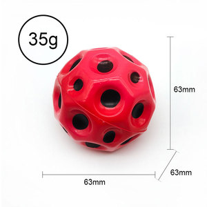 Chất Lượng Cao Unisex PU Hình Dạng Mặt Trăng Xốp Bóng <span class=keywords><strong>Bouncy</strong></span> Đầy Màu Sắc Không Gian Mềm Mại Bóng Chống Căng Thẳng Đồ Chơi Cho Trẻ Em Cao-Thư Bị Trả Lại Thuận Lợi - Product Image 5