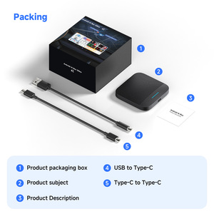 TIMEKNOW2023新しいCarplayApple Wired to Android Box AI Box MTK8コアワイヤレスCarplayAndroid Auto Adapter 4 64g - Product Image 6