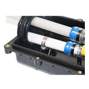 FCST16304 Mini Multifunction 1in-1out Inline <strong>Type</strong> Micro Duct Closure 40mm for Telecom <strong>Network</strong> Fiber Optic <strong>Connections</strong> - Product Image 4