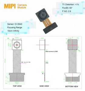 Oem <strong>Raspberry</strong> <strong>Pi</strong> <strong>Camera</strong> module OV3640 Fixed Focus Ip Mini Indoor Night Vision 3mp <strong>Camera</strong> Module - Product Image 3