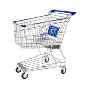 עגלת קניות מתכת עגלת הקניות ההיפר שוק עגלה