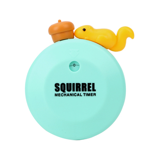 Cute Squirrel Machinery Timer 60 minuti cucina meccanica Timer di cottura orologio contatori di allarme ad alto volume Timer manuale - Product Image 3