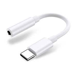 USB C公到3.5母音频适配器转换器快速充电电源手机DC输出