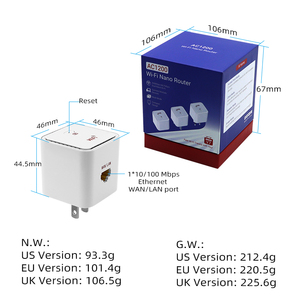 El mejor enrutador WiFi AC1200 de doble banda 2,4 y 5GHz para red de Internet inalámbrica doméstica con funciones Firewall VPN QoS - Product Image 3