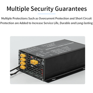 TYTXRV 15A-60A 12V/24V/36V/48V/60V автоматический вход DC MPPT четыре способа контроллер солнечного заряда, регулируемый с ЖК-дисплеем - Product Image 4