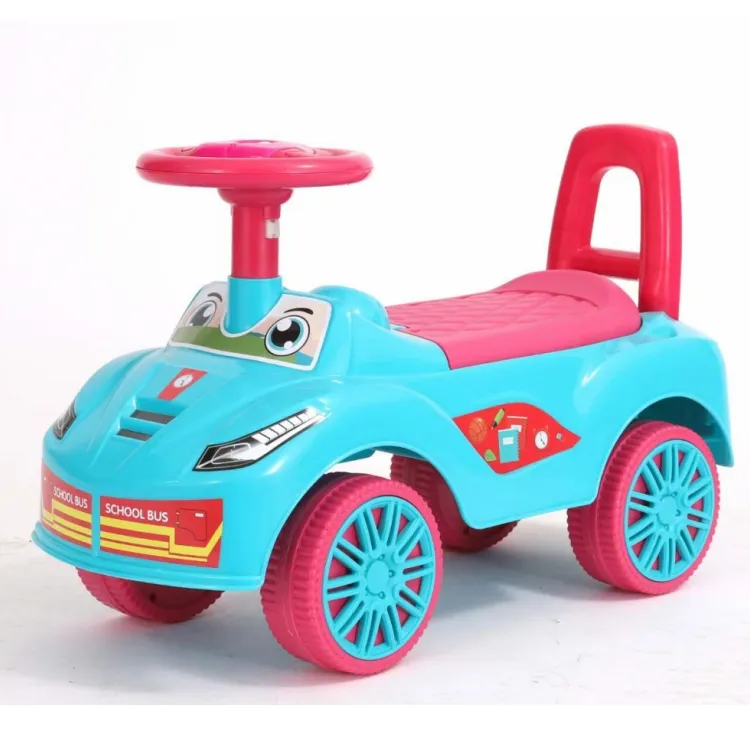 Le curseur à quatre roues pour enfants peut monter sur une voiture d'équilibre à quatre roues