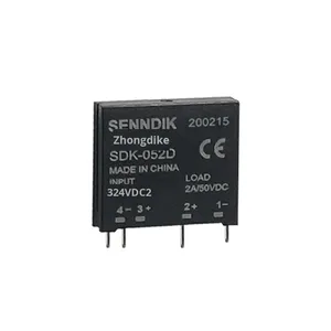 Relé de Estado Sólido Miniatura Senndik SDK-052D de Alta Performance DC-DC 3-24VDC/50VDC 2A 4P - Product Image 1