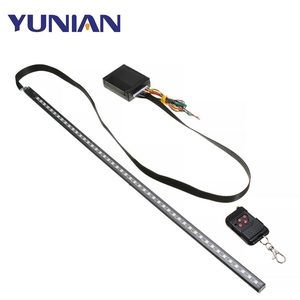 22 Inch DC <strong>12V</strong> 48 <strong>Led</strong> Lights RGB Lamp for Car SUV Scanner RGB Flash Rhythm Recognition Light Strip - Product Image 1