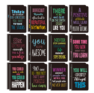 Bloc de notas de bolsillo personalizado con logotipo personalizado Cuaderno de papel portátil Tamaño mini 8x12,5 CM Diario de escritura - Product Image 1