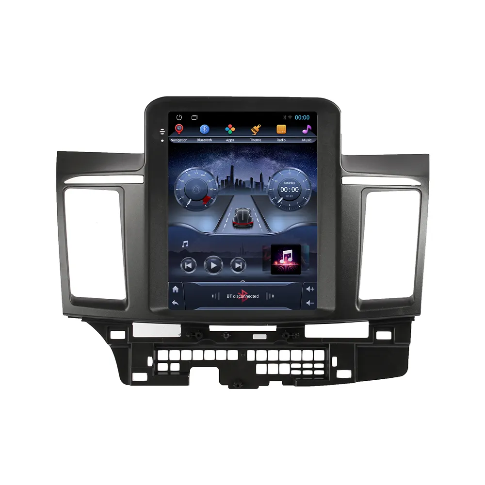 Para Mitsubishi Lancer 2010 doble Din coche estéreo 2 Din Android coche Radio MP5 reproductor Auto Audio coche REPRODUCTOR DE DVD navegación GPS