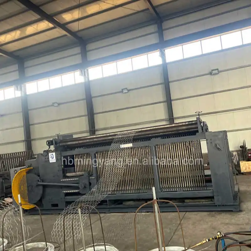 Fabriek Direct Verkoop Gabion Mand Maken Machine Hoge Snelheid Schanskorf Mesh Machine