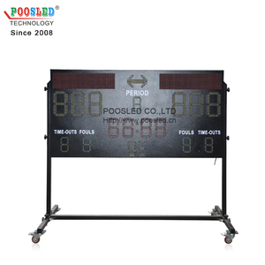 Outdoor 7 Segment LED Anzeigetafel Basketball Anzeigetafel mit Schuss Uhr LED digitale Basketball Anzeigetafel Anzeige - Product Image 6