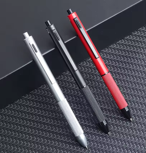 批发4合1多色多功能伸缩自动机械圆珠笔促销礼品 - Product Image 2