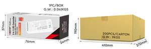 FUT037S 2,4 ГГц RGB 3 в 1 светодиодный мини-контроллер DC12V-24V 12A RF Регулировка цветовой температуры PWM затемняемый умный RGB контроллер - Product Image 5