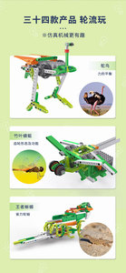MOC <strong>Science</strong> Teaching <strong>Building</strong> <strong>Blocks</strong> <strong>Block</strong> Animal Models Children Gifts <strong>Building</strong> <strong>Block</strong> Toys - Product Image 6