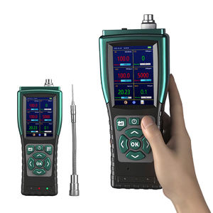 Xách tay 6-in-1 phân tích khí AR ch2o O3 không có No2 nồng độ báo động Detector điện hóa CO2 sih4 ch3br cảm biến VOC Analyzer - Product Image 1