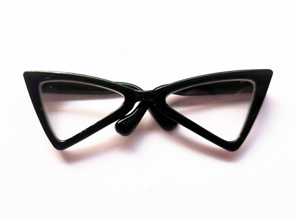 Black frame transparent - width 8.5cm