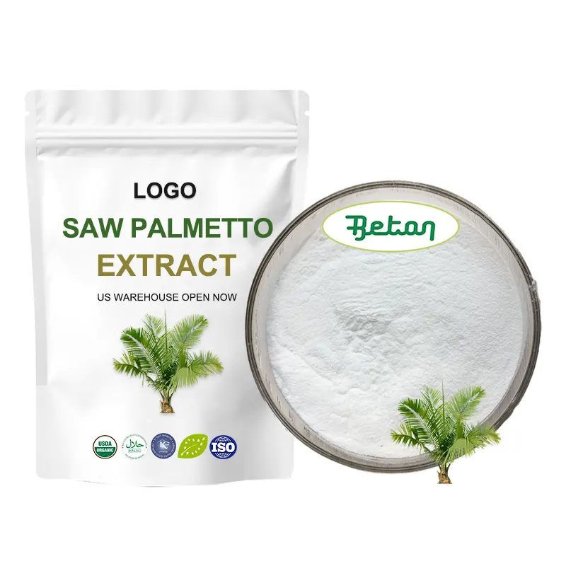 High Quality Saw Palmetto Extract Powder Fatty Acid 25% 45% Bulk