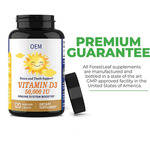 OEM özel etiket Vegan kemik dişleri ve bağışıklık sistemi desteği sağlıklı haplar diyet takviyesi 5000iu <span class=keywords><strong>Vitamin</strong></span> <span class=keywords><strong>D3</strong></span> kapsül - Product Image 5