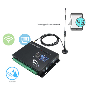 Montaje en pared RS485 Sensor de transmisor de humedad y temperatura Modbus RTU registrador de datos Modbus medidor de energía medidor de potencia Modbus TCP - Product Image 1