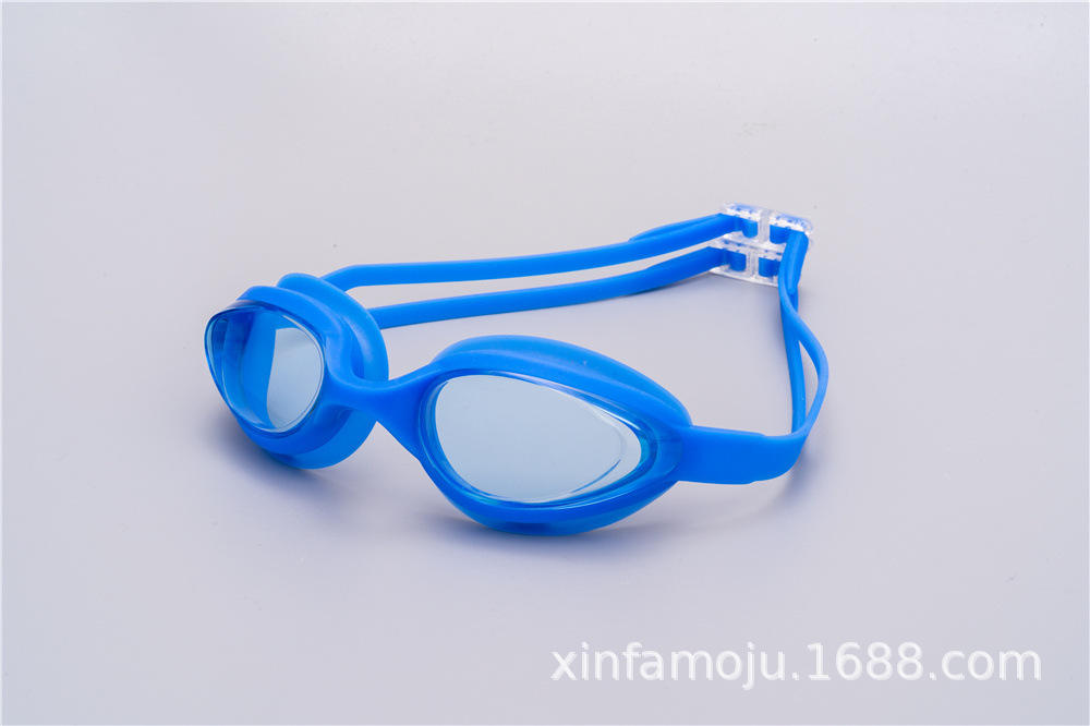 สีฟ้าเข้มแบบเรียบ / บรรจุกล่อง