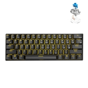 Neues Ankunfts design Gut verkaufen Neu Typ K61 Wireless USB-Kabel Drei Modi Tablet Mobile Gaming Mechanische Tastatur - Product Image 1