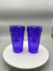 Custom Color 600ml Stackable Hawaiian Style Tiki Plastic <strong>Cups</strong> for bar and Party Bpa Free 20oz - Product Image 5
