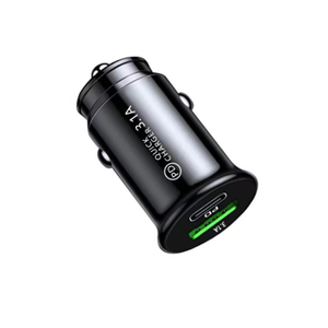 18W PD <strong>USB</strong> 3.1A Fast Car <strong>USB</strong> Charging Power <strong>Mini</strong> <strong>Adaptor</strong> for Iphone 11 12 Pro Max for Samsung S10 S20 S21 Plus Ultra Note 20 - Product Image 2