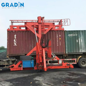 20ft Container Tilting <strong>Double</strong> Lane 90 Degree Flip Container Tilting for <strong>Loading</strong> and Unloading Materials