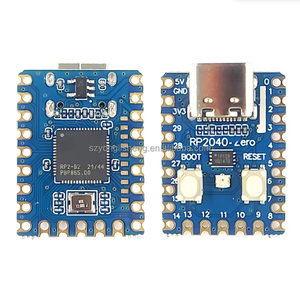 RP2040 RP2040-Zero สต็อกสำหรับบอร์ดพัฒนาไมโครคอนโทรลเลอร์ราสเบอร์รี่ Pi
