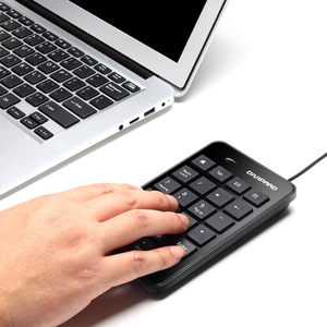 Tastiera con una mano tastiera numerica per laptop mini tastiera usb tastiera, tastiera numerica mini usb