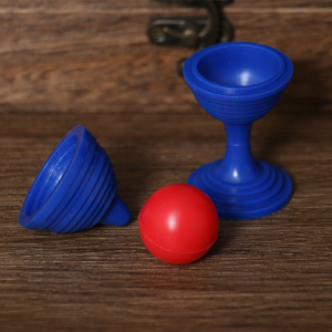 Top Qualität auf Lager kleine Kugel und Vase Gimmick Stage Magic Trick Einfach zu lernen Magic Prop Werbe geschenk Spielzeug für Kinder - Product Image 4