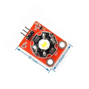 3W High-Power LED Module with PCB Chassis <strong>STM32</strong> AVR - Product Image 1